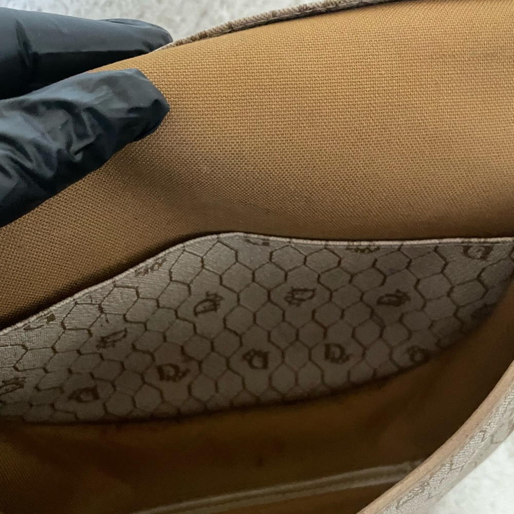 Vintage Dior canvas crossbody bag - Picture 6 of 12